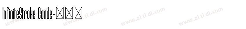 InfiniteStroke Conde字体转换